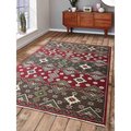 Micasa 6 x 9 ft. Hand Knotted Sumak Wool Area RugMulticolor Oriental MI1771940